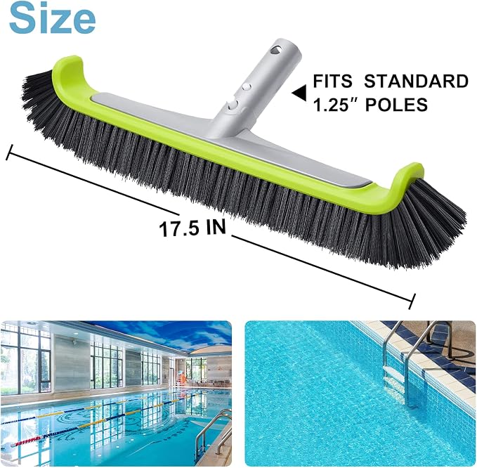 Sepetrel 17.5" Pool Brush Head for Cleaning Walls, Heavy Duty Inground/Above - Image 6