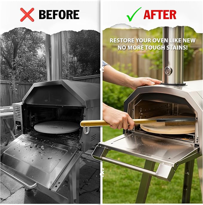 Pizza Oven Accessories, Pizza Oven Brush - Image 5