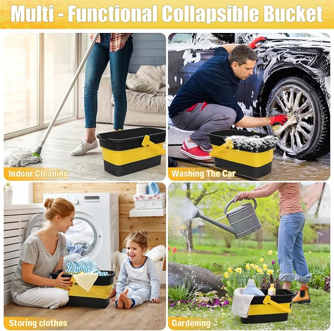 Collapsible Mop Bucket for Cleaning - Image 5