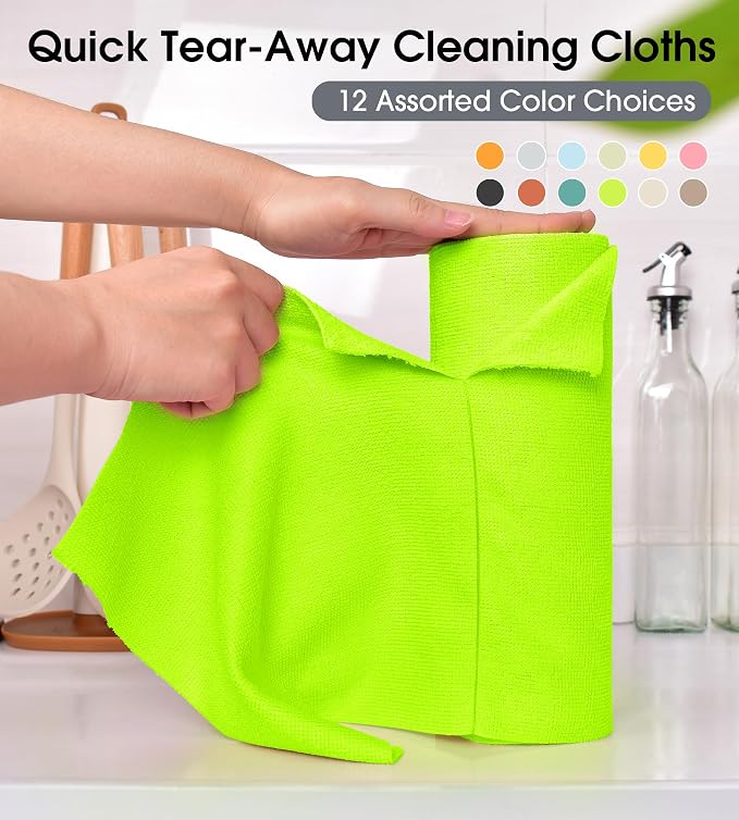 KitchLife Microfiber Cleaning Cloth Roll - Image 2
