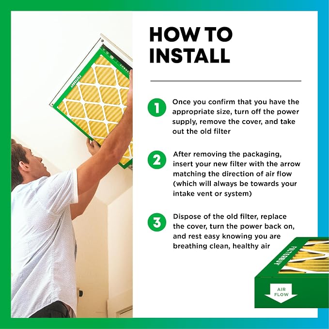 Filterbuy 18x20x1 Air Filter MERV 11 Allergen Defense Replacement, - Image 5