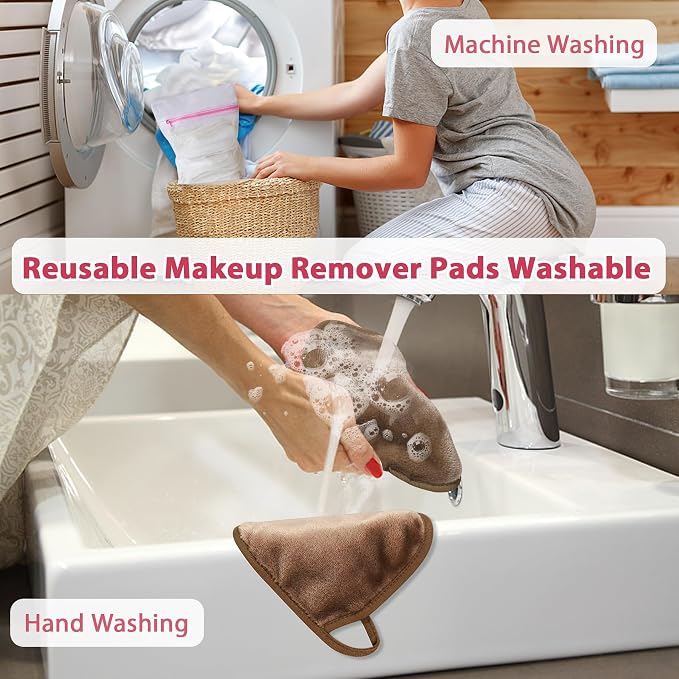 Makeup Remover Cloth, Makeup Remover Pads Microfiber Face Washcloth - Image 7