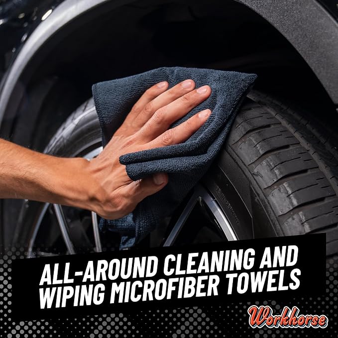 Chemical Guys Workhorse Professional Grade Microfiber Towels - Image 2