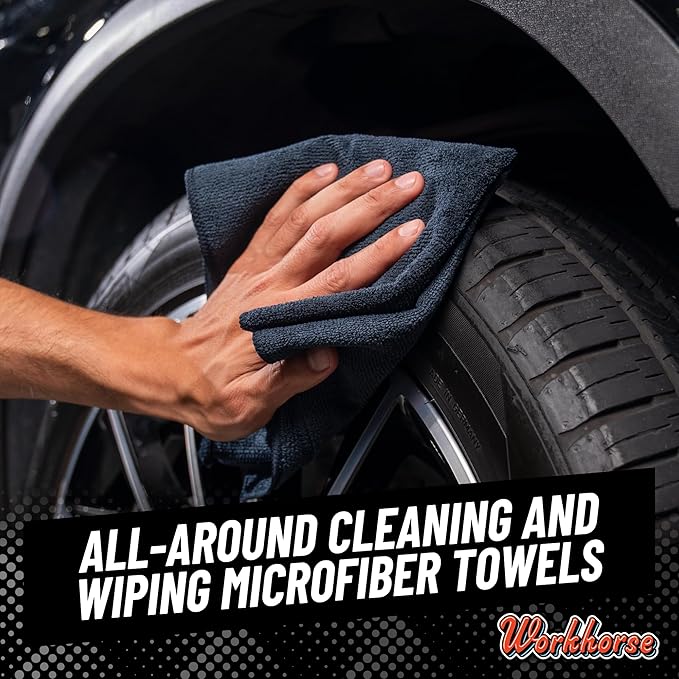 Chemical Guys Workhorse Professional Grade Microfiber Towels - Image 2