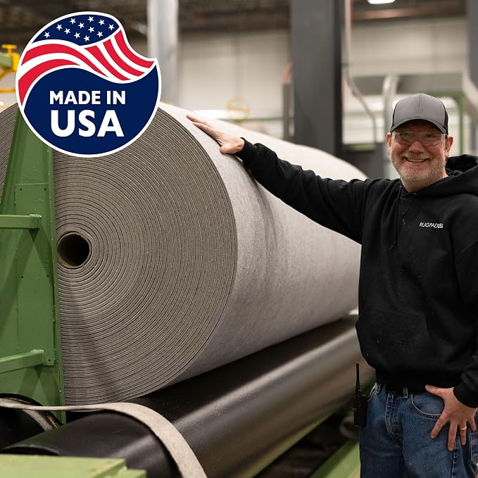 RUGPADUSA - Eco-Plush - 11'x14' - 3/8" Thick - 100% Felt - Extra Cushioned Rug - Image 4