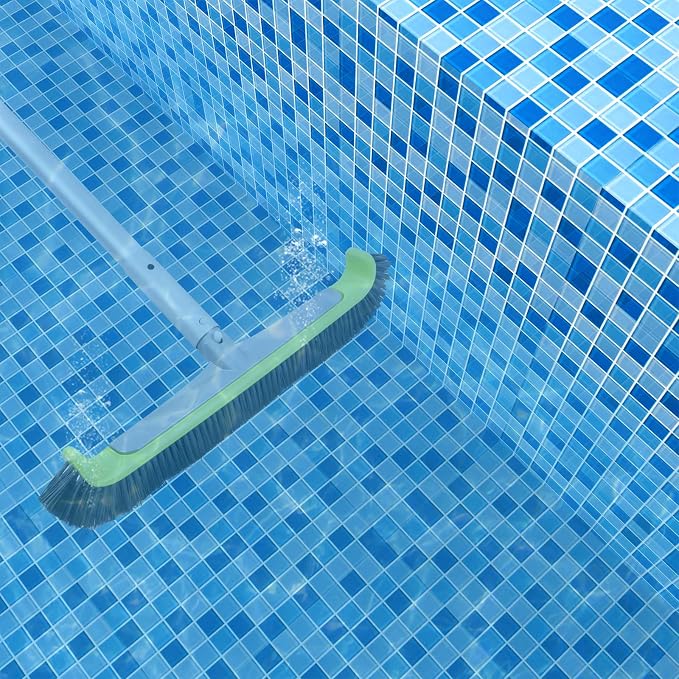 Sepetrel 17.5" Pool Brush Head for Cleaning Walls, Heavy Duty Inground/Above - Image 7