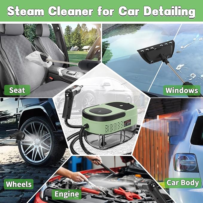 Handheld Steam Cleaner for Home, 2500W High Temperature Pressurized Machine - Image 4