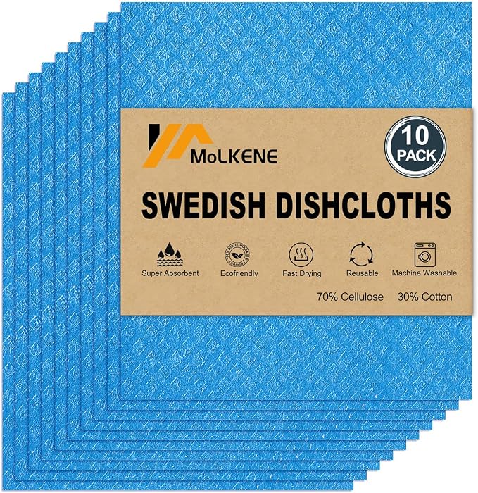Swedish Dishcloths by MoLKENE