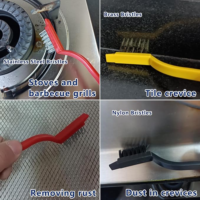 11Pcs Crevice Cleaning Brush, Gap Cleaning Brush - Image 3