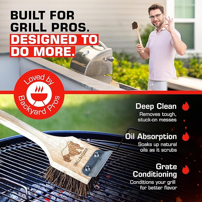The Original Non Metal Grill Brush - Image 5