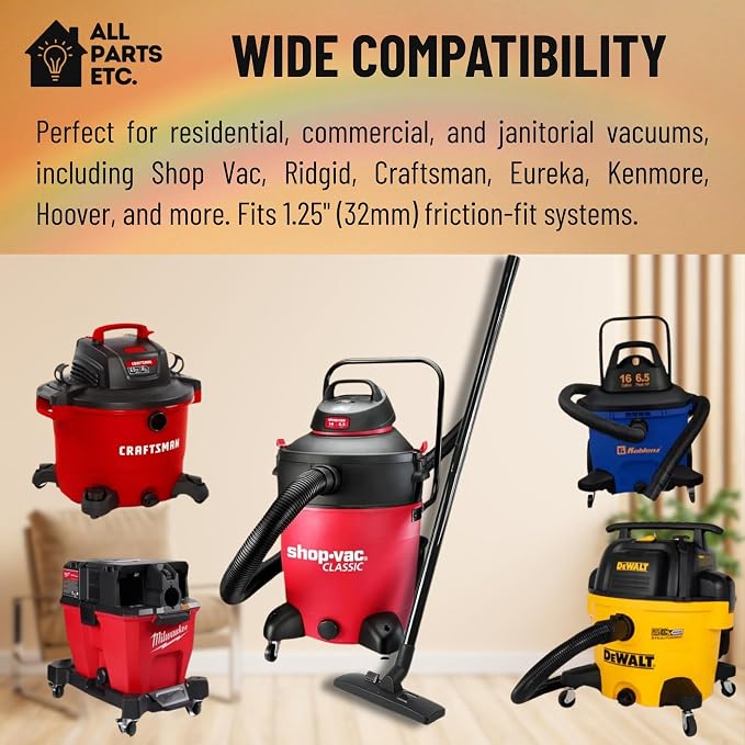 1.25 Inch Vacuum Extension Wands, 32mm Vacuum Accessories & Attachments | - Image 4