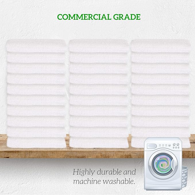 GREEN LIFESTYLE Multipurpose Terry Towels, ComfortFeb Bar Towels - Image 6