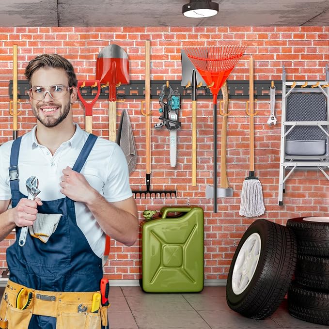 Garden Tool Organizer Wall Mount - Image 7