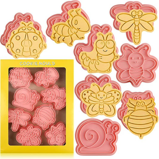 Insect Cookie Cutters Set, Cute Cookie Cutters by Sakolla