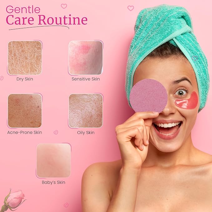 60 Count Compressed Facial Sponges - Image 3