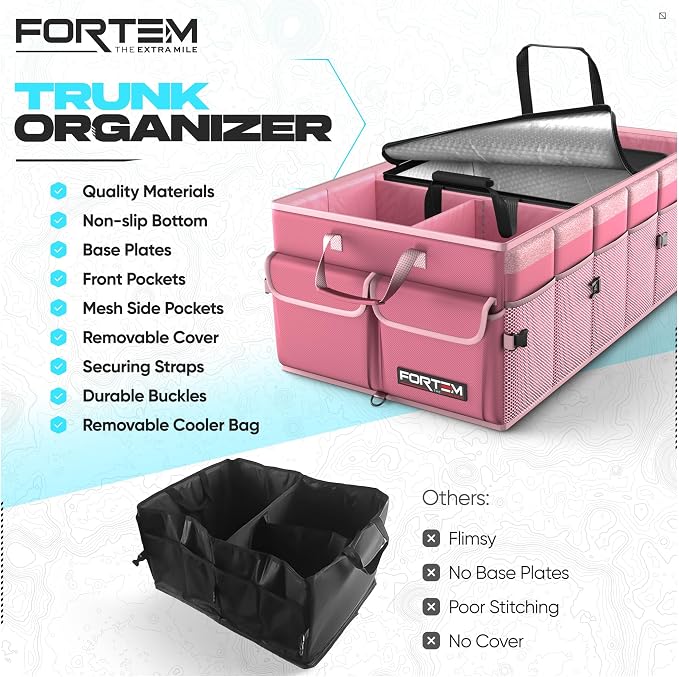 FORTEM Trunk Organizer with Cooler - Image 7