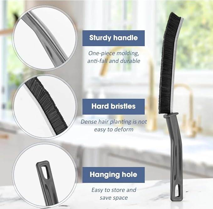 3 pcs Gap Cleaning Brush Hard Bristle Crevice Brush - Image 6