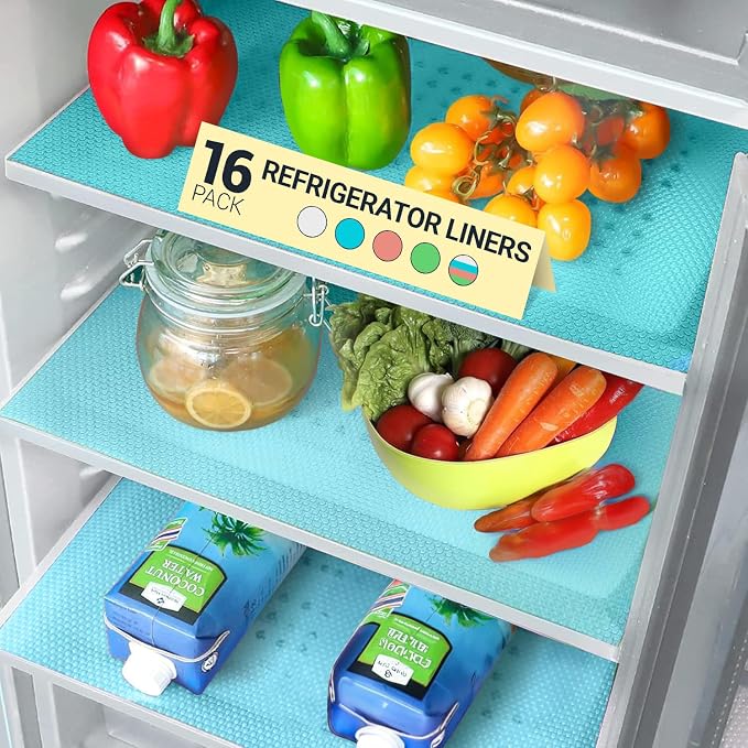 Refrigerator Liners for Shelves by Linda’s Essentials by LindasEssentials