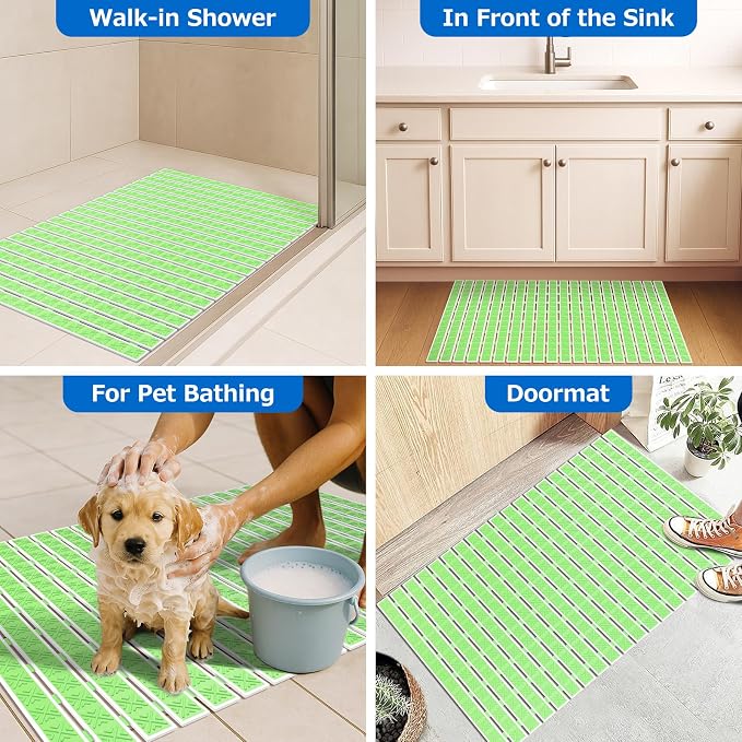 Matace Non Slip Rubber Bathtub & Shower Mat - Image 6