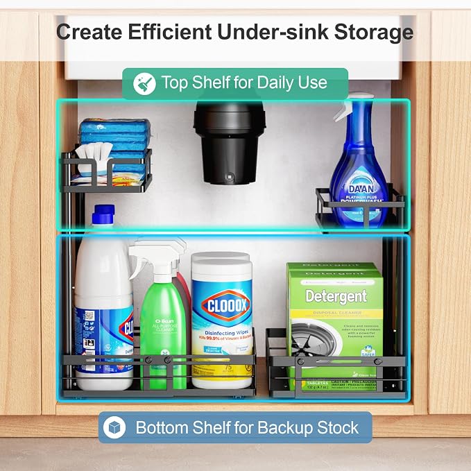 iSPECLE Under Kitchen Sink Organizer - Image 6