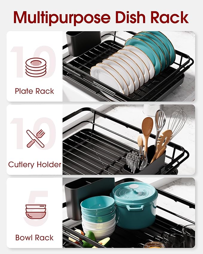 Stainless Steel Dish Drying Rack - Image 2