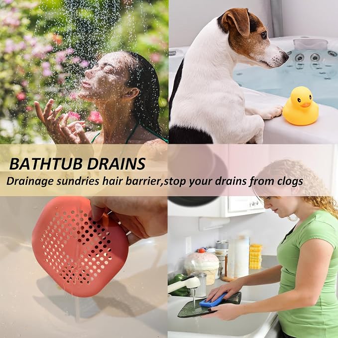 Hair Drain Catcher, Square Drain Cover - Image 4
