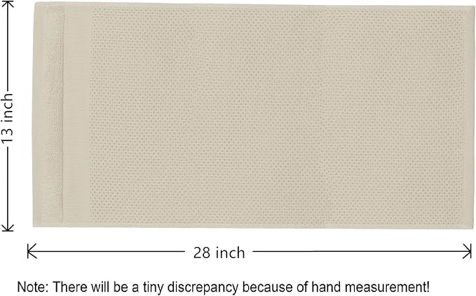 Mia'sDream Cotton Hand Face Head Towel Waffle Weave Kitchen Tea Towel Dish - Image 3