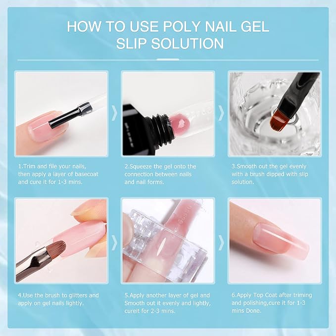 Slip Solution Liquid Poly Nail Gel Slip Solution - Image 6