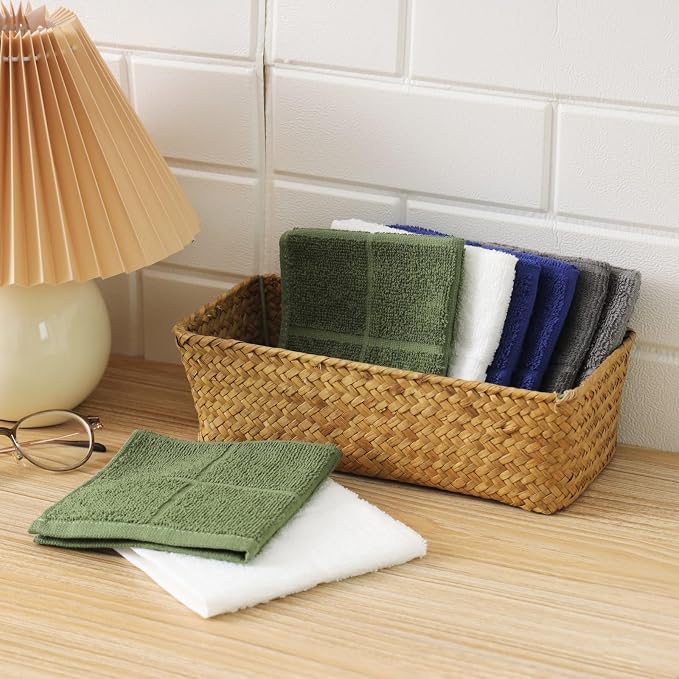 Glynniss Dishcloths Kitchen Highly Absorbent Dish Rags 100% Cotton Dish Cloths - Image 5