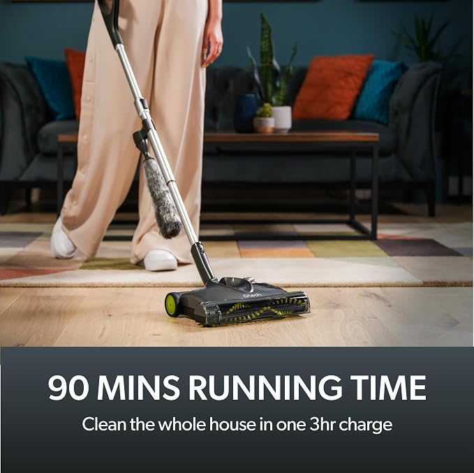Gtech SW22 Cordless Lithium Carpet and Hardwood Floor Sweeper - Image 5
