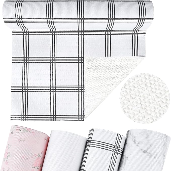 Non-Adhesive Shelf and Drawer Liner by Builimeer