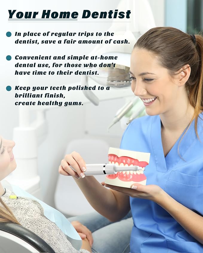 Tooth Polisher, Rechargeable Tooth Whitening Kit - Image 8