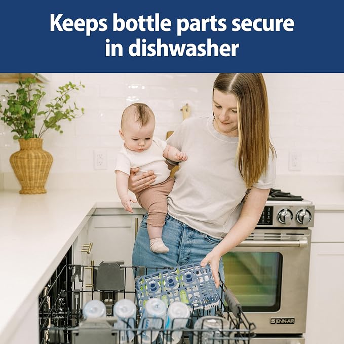 Dr. Brown's Dishwasher Basket for Small Baby Bottle Parts, and Accessories - Image 4