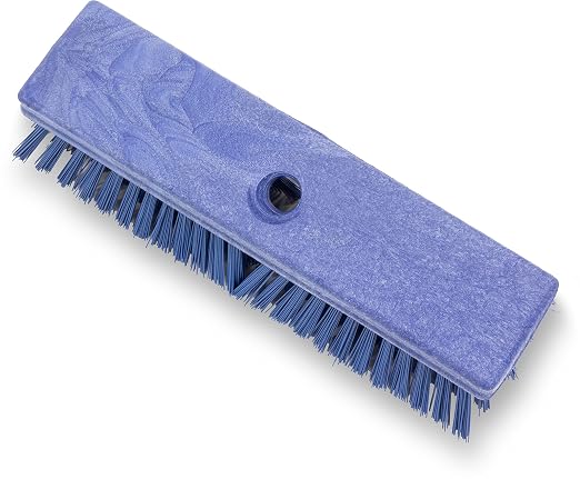 SPARTA Plastic Floor Scrub Brush, Brush Head Only, Deck Brush by SPARTA