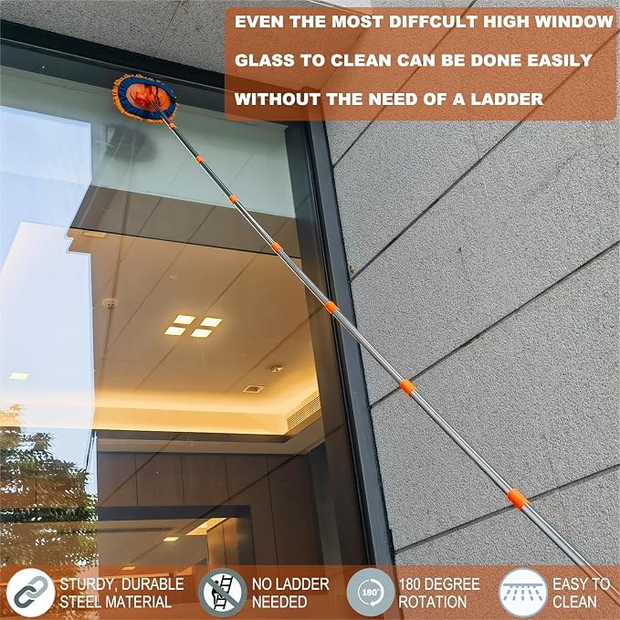 Wall Cleaner, Max 13 Ft+ Wall Mop - Image 6