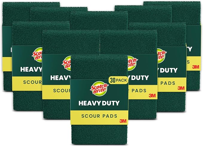 Scotch-Brite Heavy Duty Scouring Pad, Durable and Long-Lasting Dish Scrubber by Scotch-Brite