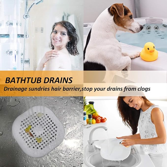 Hair Drain Catcher, Square Drain Cover - Image 4