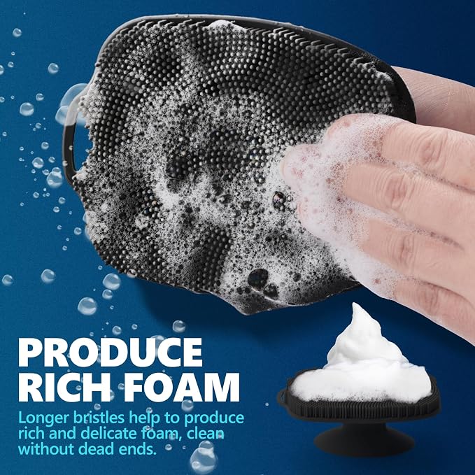 Soft Silicone Body Scrubber, Gentle Like a Hand Exfoliating Your Skin and Build - Image 8