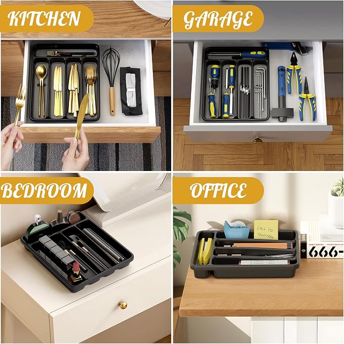 WEBACOO. Silverware Organizer for Kitchen Drawer - Image 6