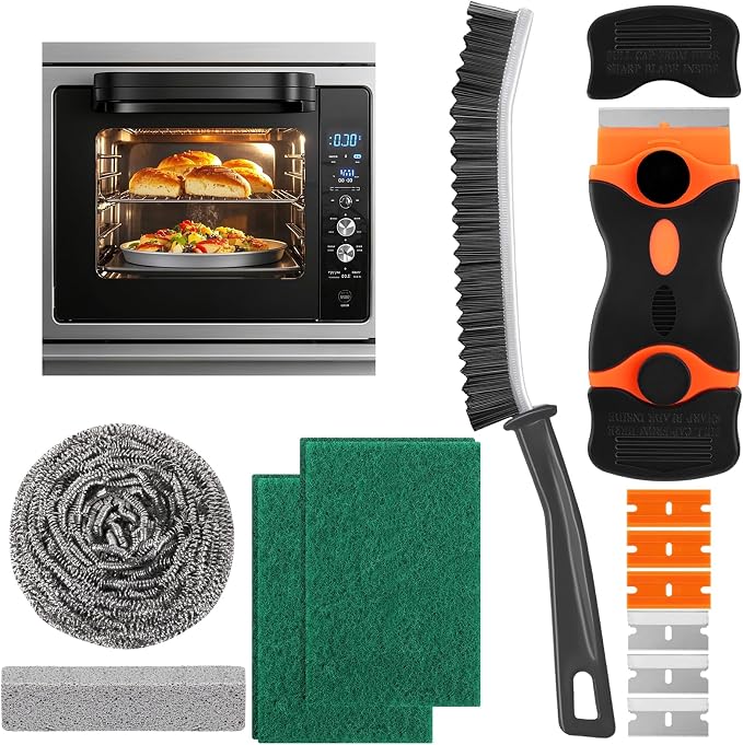 XANGNIER Heavy Duty Oven Cleaner Brush Sets, Oven Cleaning Kits Tools by XANGNIER