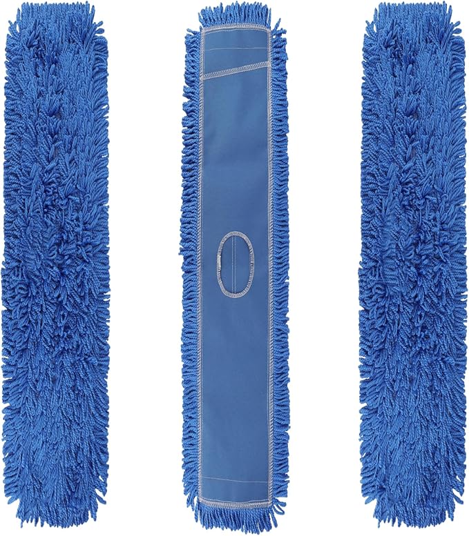 Commercial 48 Inch Dust Mop Head: Replacement Heavy-Duty Sweeper and Janitorial by BeiLan
