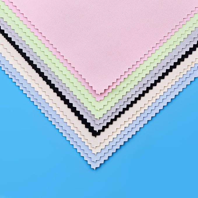 12Pack Assorted Colors Microfiber Cleaning Cloths, 6x7in - Image 2