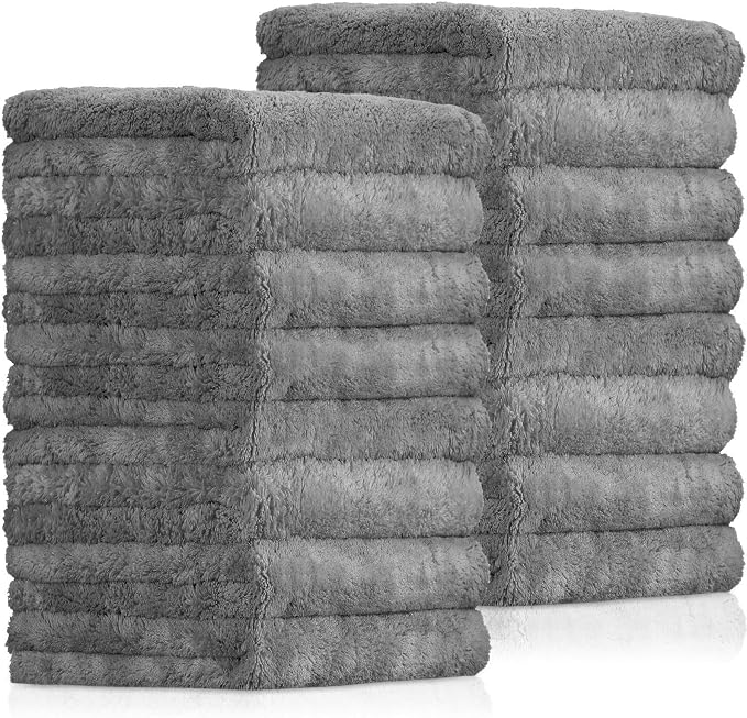 Tallew 15 Pcs 15 Pcs Car Microfiber Towels Buffing Drying Wash Cleaning Cloths by Tallew