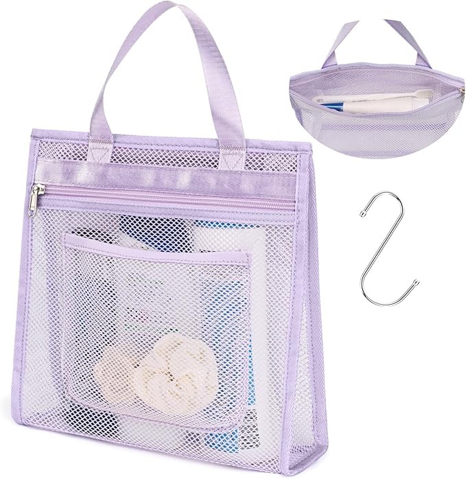 F-color Mesh Shower Caddy Portable Hanging by F-color