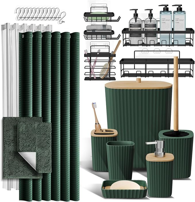 Clara Clark Bathroom Accessories Set by ClaraClark