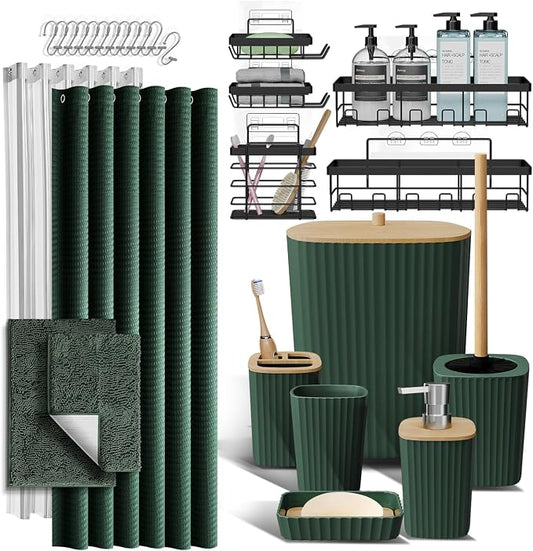 Clara Clark Bathroom Accessories Set by ClaraClark