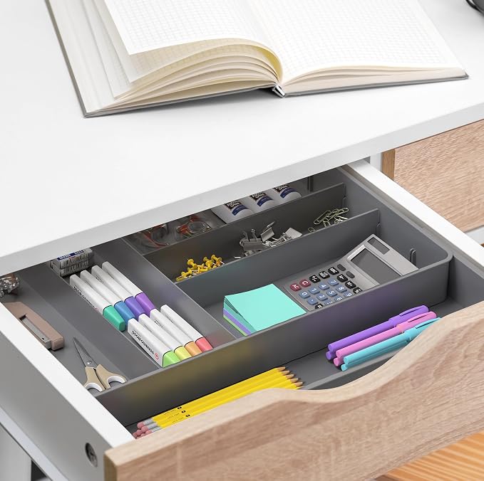 Simple Houseware Expandable Kitchen Drawer Flatware Organizer - Image 6