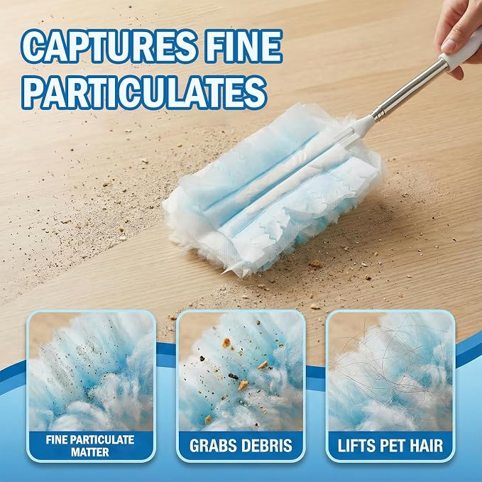 61 Pack Heavy Duty Duster Refills - Image 3