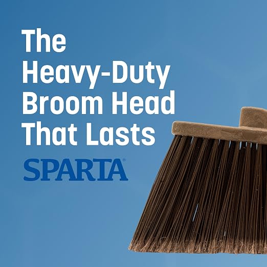SPARTA Plastic Broom Head, Flagged - Image 6