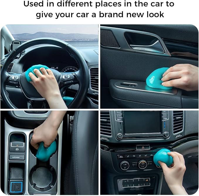 COLORCORAL 2Pack Car Cleaning Gel - Image 5